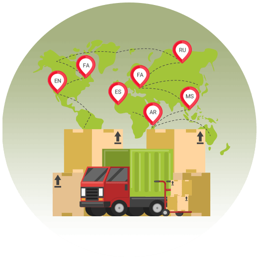 برای جذب مشتریان از تمام جهان فقط کافی است که محصولات خود را به زبانهای دیگر در پرتال معرفی نمایید.