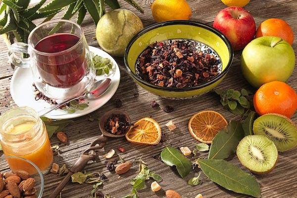 چای سرد میوه ای