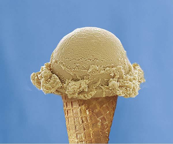 بستنی ارل گری و پرتقال