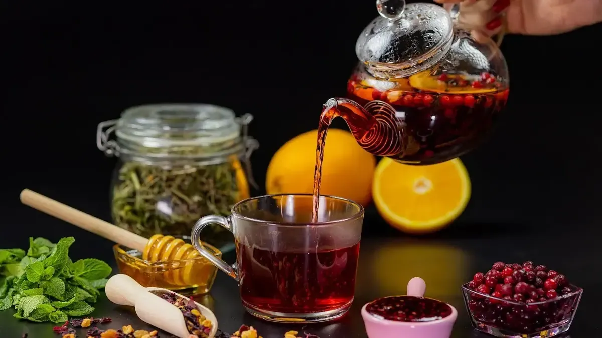 چای میوه ای