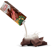 سویا شیر با طعم کاکائو