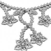 سرویس طلای سفید 18 عیاربرلیان