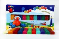 خمیر بازی 12 رنگ مقوائی(1058)