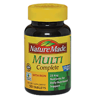 مکمل غذایی مولتی کامپلیت نیچرمید