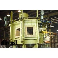 کوره‌ی کف‌گرد پری‌هیتر(پیش‌گرم) فولاد