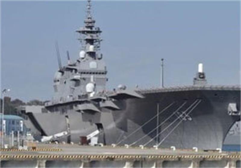 ژاپن بزرگترین ناو جنگی خود را برای حمایت از کشتی آمریکایی اعزام کرد.