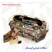 شکلات خرمایی کریستال