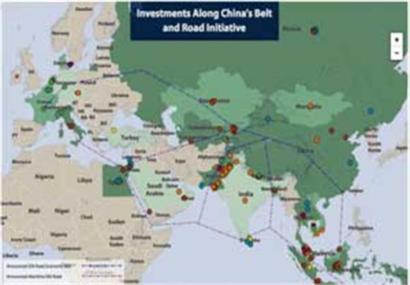 چین ۱۲۴ میلیارد دلار در جاده ابریشم سرمایه‌گذاری می‌کند