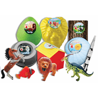 پازل 4 بعدی حیوانات و اشکال فضایی,