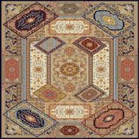 فرش   1000 شانه ابریشم شمال