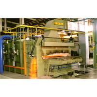 کوره‌ی گامی (واکینگ بیم) گرمکن میل‌گرد