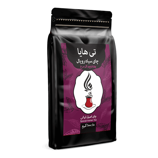 چای رویال سیاه تی هایا با بهارنارنج و گل سرخ