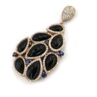 نیم ست جواهر طلای 18 عیار برلیان