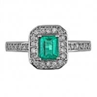 انگشتر جواهر طلای 18 عیار برلیان