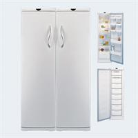 یخچال فریزر دوقلوی سفید امرسان